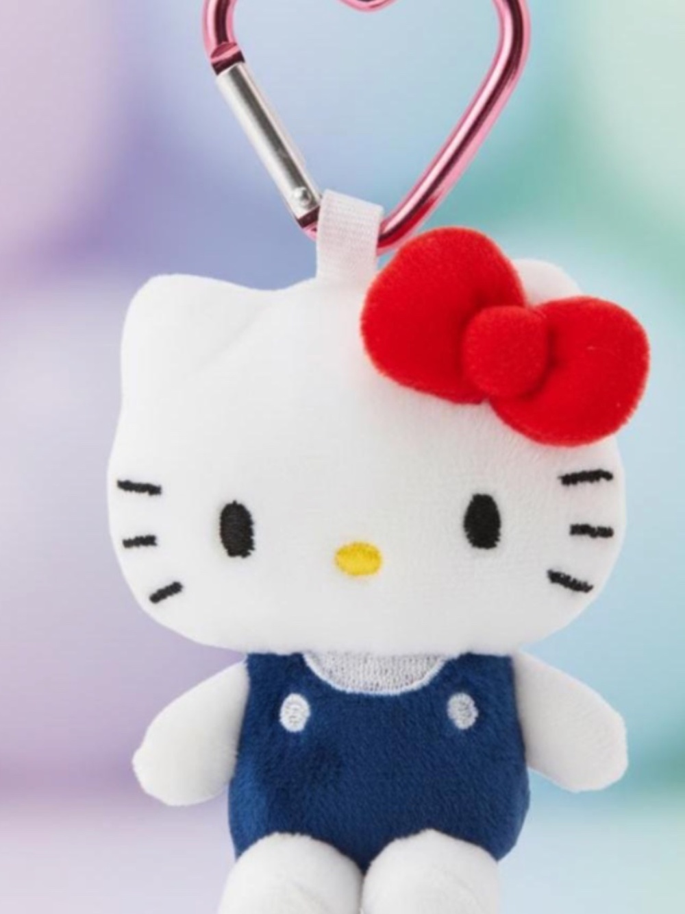Hello Kitty Kawaii Beaded Bag Charm & Keychain